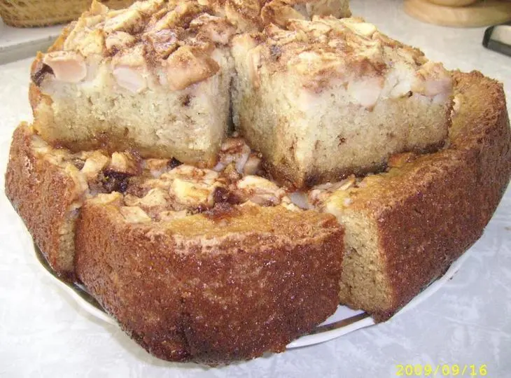 Манник с яблочками без муки: шаг 1