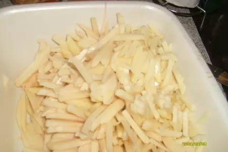 Курица запеченная  под овощами.: шаг 3