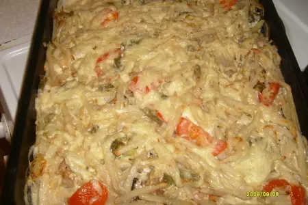 Курица запеченная  под овощами.: шаг 5