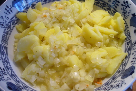 Картофельный салат со стручковой фасолью: шаг 1