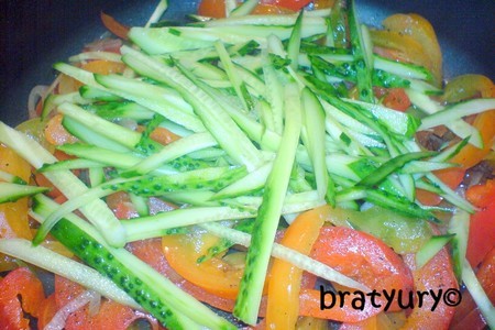 Ужин из овощей с картофелем - простой и продвинутый рецепт мужской кулинарии: шаг 7