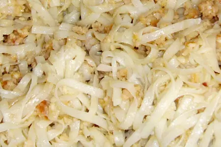 Рисовая лапша   с  кальмарами  а-ля по-флотски: шаг 4