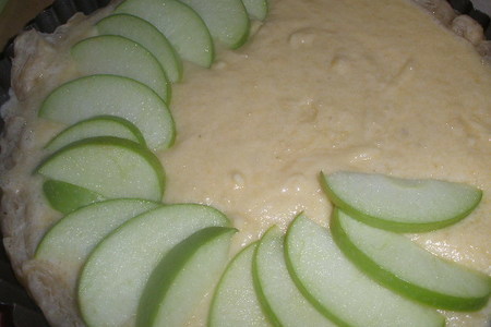 Яблочно-миндальный тарт (apple frangipane tart): шаг 3