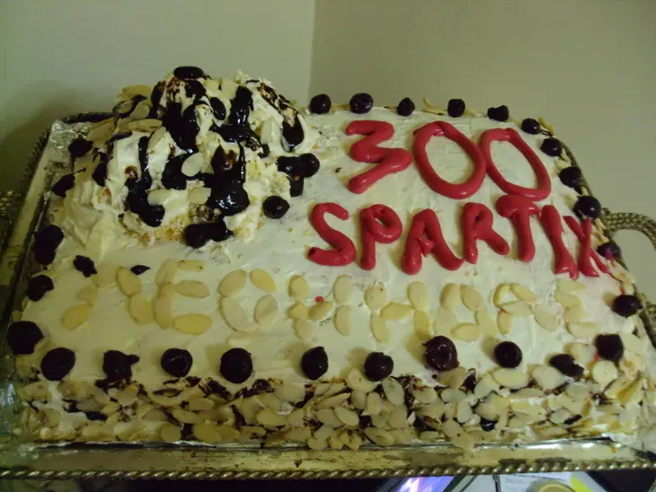 Торт "300 спартанцев": шаг 8
