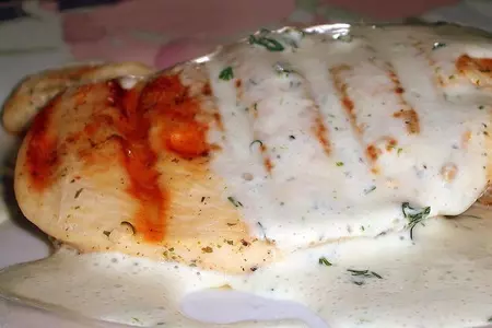 Куриная грудка гриль с соусом: шаг 3