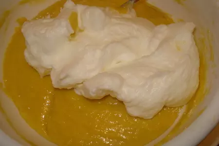 Фруктовый шифоновый бисквит: шаг 2