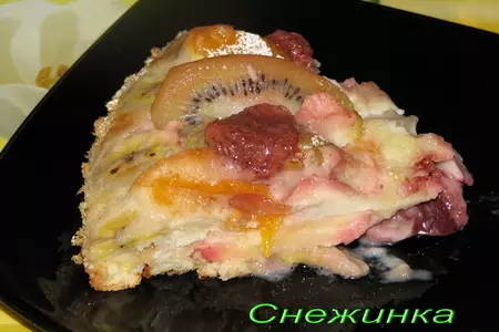 Пирог "фруктовое облако": шаг 8