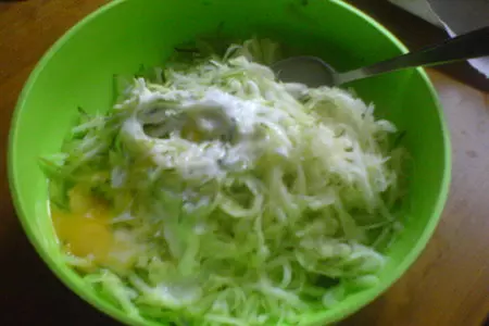 Несладкий кабачковый пирог: шаг 2