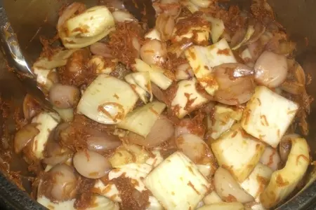 Говядина тушёная с овощами: шаг 2