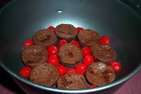Желейный тортик с брауни: шаг 1