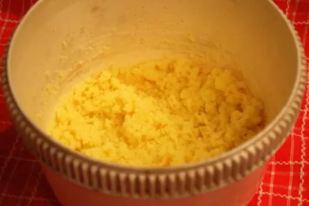 Грушевый кекс с шоколадом: шаг 1