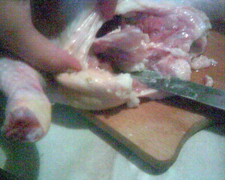 Фаршированная курица "осенняя щедрость": шаг 1