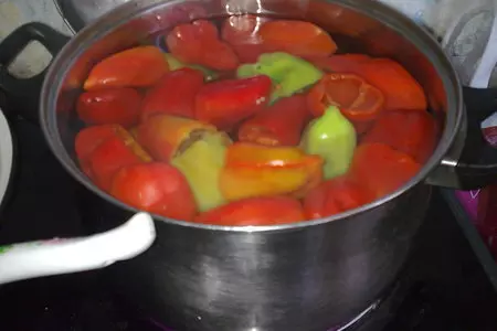 Бланшированный перец: шаг 1