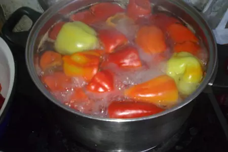 Бланшированный перец: шаг 2