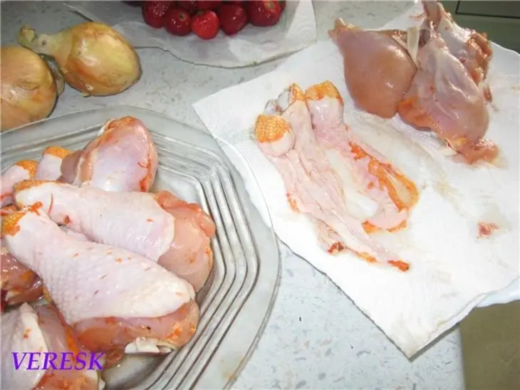 Фаршированные куриные ножки: шаг 1