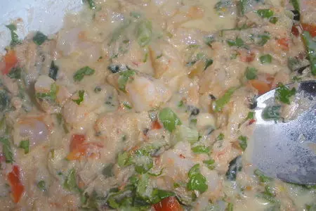 Тарталетки с крабами и креветками (crab and prawn tarts): шаг 2