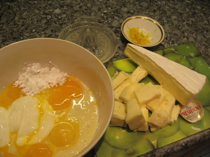 Сладкий пирог с "brie": шаг 1