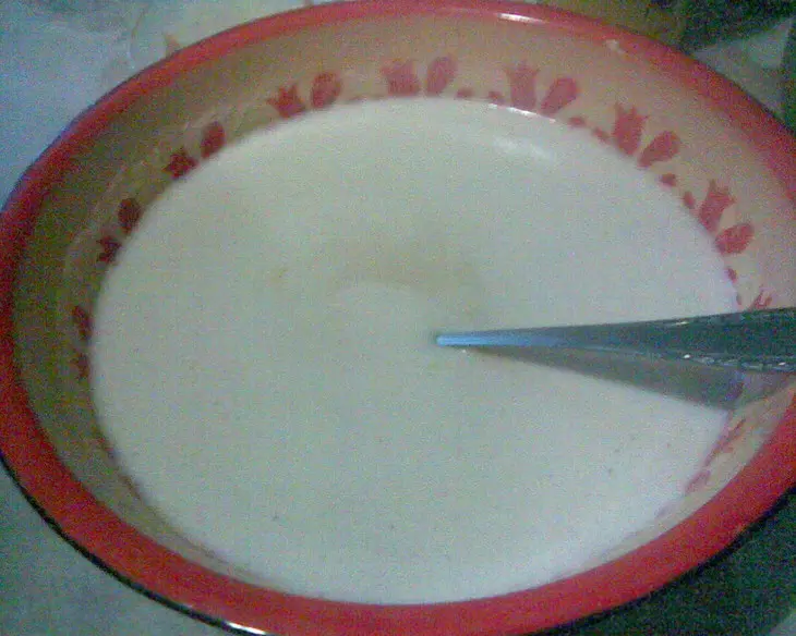 Молочный манник ароматный: шаг 4