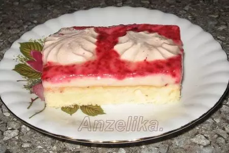 Зефирно-клюквенный пирог.: шаг 2