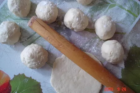 Пирожки с рисом и грибами: шаг 5