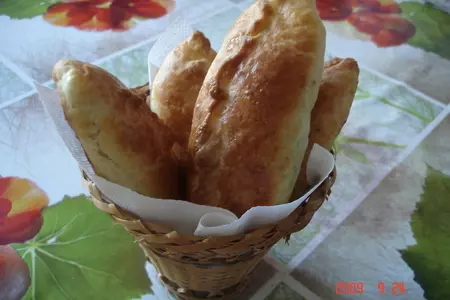 Пирожки с рисом и грибами: шаг 8