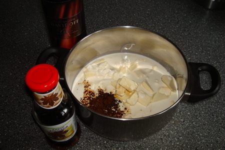 Ореховый тарт с кофейно-карамельным кремом: шаг 8