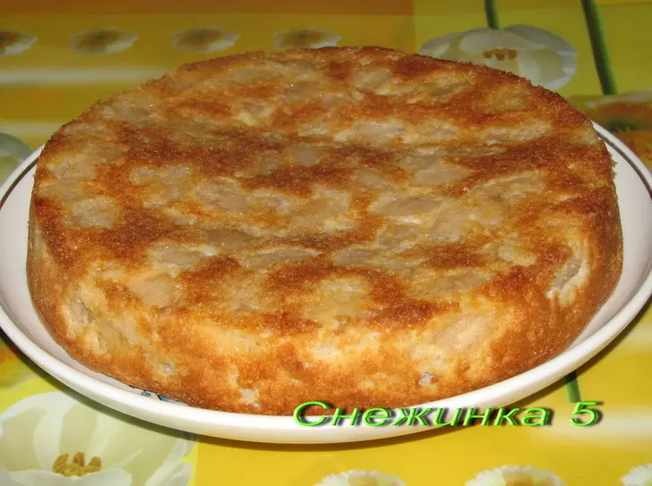 Шарлотка "пышка": шаг 2