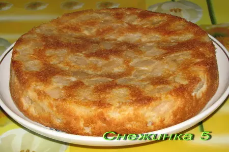 Шарлотка "пышка": шаг 2