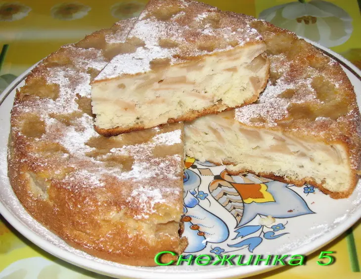 Шарлотка "пышка": шаг 5
