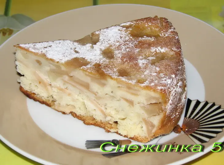 Шарлотка "пышка": шаг 6
