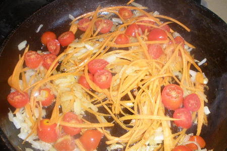 Запеченное карри из баклажанов с соусом из сметаны и кориандра: шаг 1
