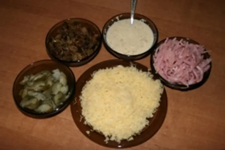 Горячий салат: шаг 1
