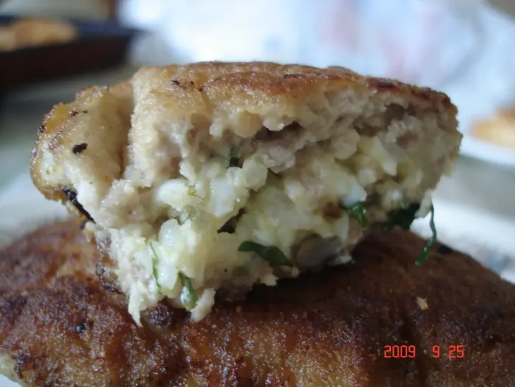 Зразы мясные с грибами: шаг 5