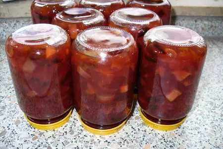 Варенье яблочно-сливовое: шаг 4