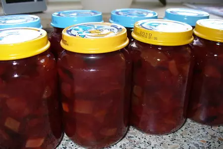 Варенье яблочно-сливовое: шаг 5