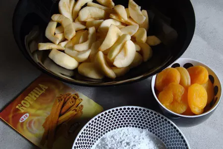 Десерт "нега", приготовленный в призовой фритюрнице tefal~actifry.: шаг 1