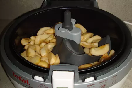 Десерт "нега", приготовленный в призовой фритюрнице tefal~actifry.: шаг 2