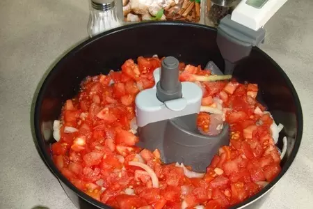 Мясо по-мадагаскарски, приготовленное в призовой фритюрнице tefal~actifry.: шаг 3