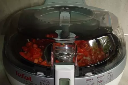 Мясо по-мадагаскарски, приготовленное в призовой фритюрнице tefal~actifry.: шаг 5