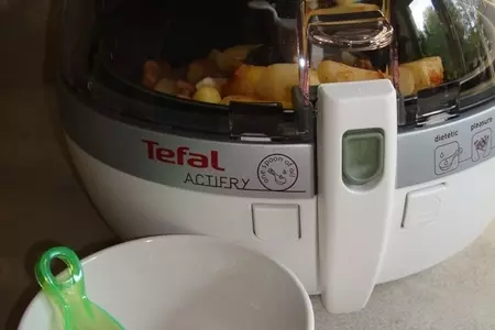 Мясо по-мадагаскарски, приготовленное в призовой фритюрнице tefal~actifry.: шаг 8
