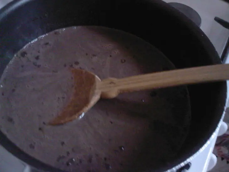 Шоколадная колбаска с баранками: шаг 2