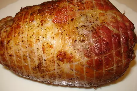 Мясной рулет с черносливом: шаг 5