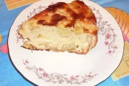 Быстрый яблочный пирог: шаг 5