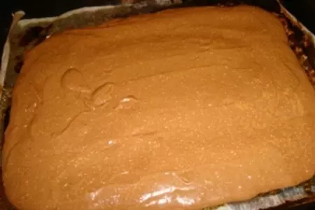 Шоколадный рулет с яблоками: шаг 4
