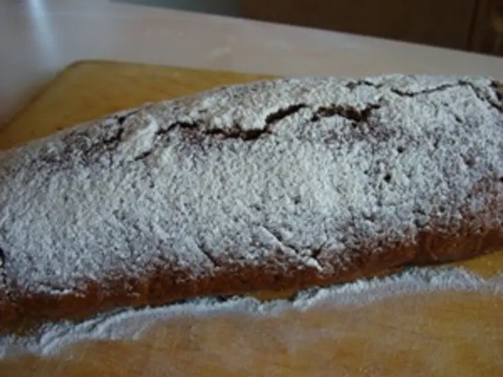 Шоколадный рулет с яблоками: шаг 7