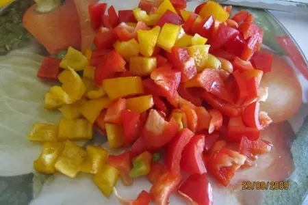 Теплый каталонский салат: шаг 1