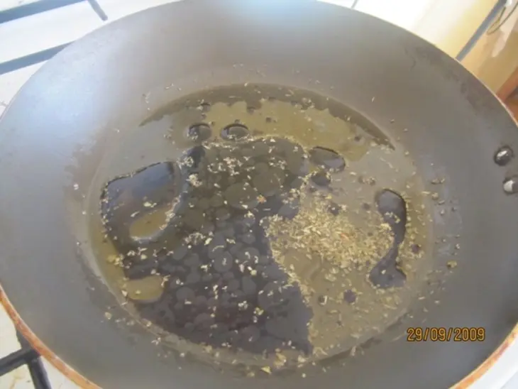 Теплый каталонский салат: шаг 3