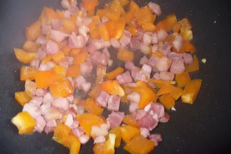 Брюссельская капуста с беконом и фаршем: шаг 4