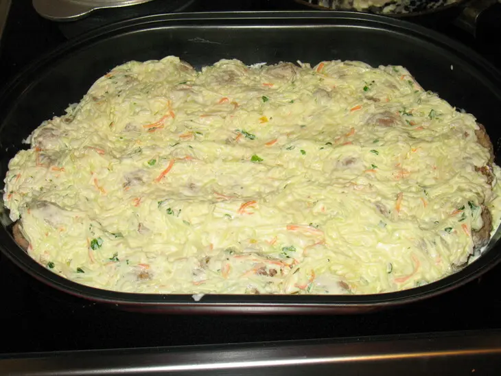 Мясные шарики с рисом и кольраби.: шаг 4