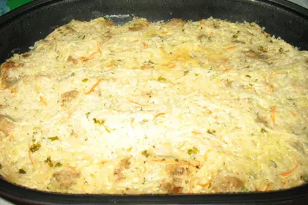 Мясные шарики с рисом и кольраби.: шаг 5